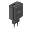 Āra lādētājs SAVIO LA-06/B USB Type-C 30W Power Delivery 1x USB-C melns, 5–20V, 3A/9V, 3A/5V, 3A/12V, 2.1A