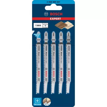 Bosch 2 608 900 551 finierzāģa/scrollzāģa/virzuļzāģa asmens Finierzāģa asmens Augsta oglekļa tērauda (HCS) 5 gab.