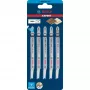 Bosch 2 608 900 551 finierzāģa/scrollzāģa/virzuļzāģa asmens Finierzāģa asmens Augsta oglekļa tērauda (HCS) 5 gab.