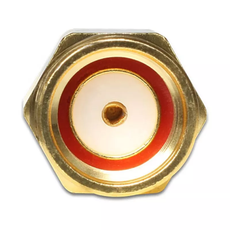 Koaksiālais kabelis DeLOCK 88475 0,32 m RP-SMA zelta, melns