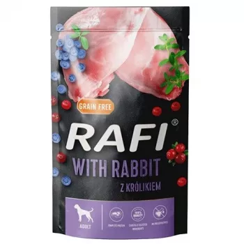RAFI Mitrā Suņu Barība Trusis 500 g Paciņa