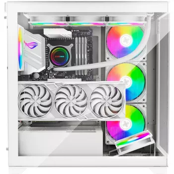 Korpuss | XILENCE | ATX/micro ATX/Mini-ITX | Balts | Midi Tower | PC | X818.W.ARGB