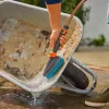 Cleansystem rokas birste M cieta pelēka tirkīza vispusīga mīksta plastmasas sloksne