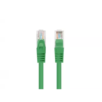 Fluke Passed Lanberg patchcord cat.6 UTP 1m zaļš 10 gab. komplekts