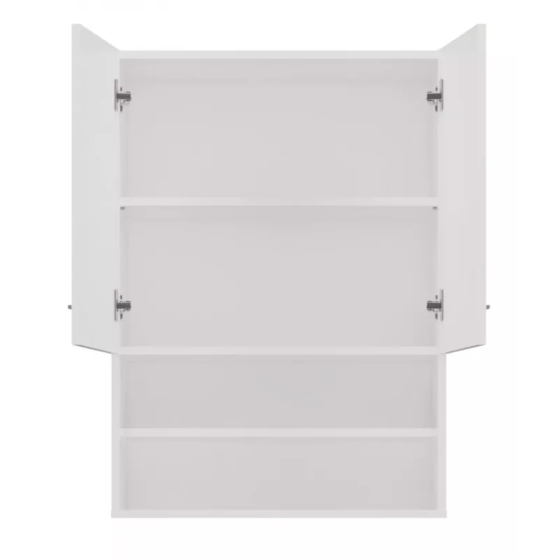 Topeshop POLA MINI DK balts vannas istabas uzglabāšanas skapis Balts