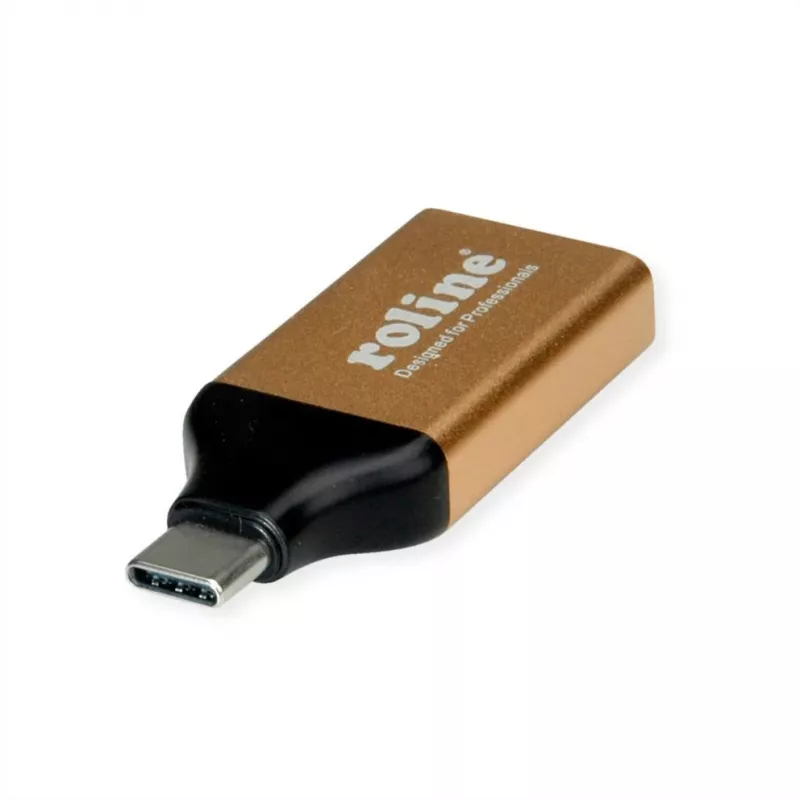 ROLINE 12.03.3232 USB-grafikas adapteris 4096 x 2560 pikseļi zelta krāsā (12.03.3232)
