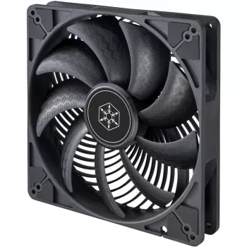 SilverStone SST-AP184i-PRO 180 mm korpusa ventilators, melns