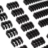 Akasa kabeļu ķemmīšu komplekts - 3 mm melns kabeļa klipsis (Ak-MX293)