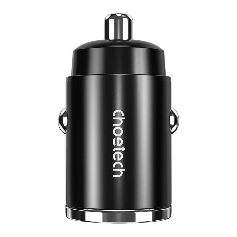 USB-C/USB-A lādētājs CHOETECH TC0006 30W — QC3.0 un PD3.0 atbalsts