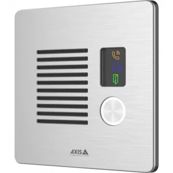 Axis I7010-VE tīkla domofona stacija, vadu, nerūsējošais tērauds, IP66/IP69, 92 dB