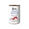 Mitrā suņu barība Brit MONO PROTEIN Jērs ar rīsiem 400 g — kārba, pieaugušiem suņiem, viens proteīns, bez konservantiem
