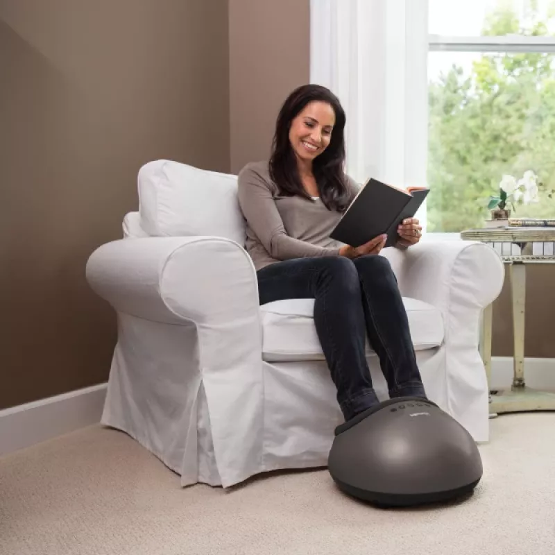 Kāju masieris HoMedics FMS-350HGY-EU Shiatsu ar gaisa kompresiju