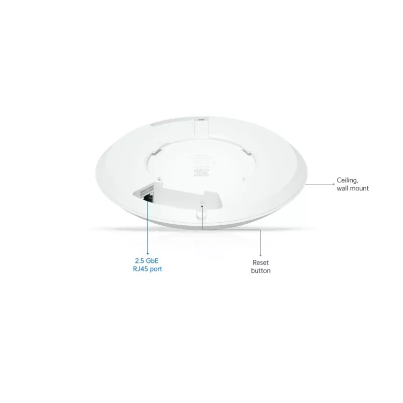 Ubiquiti U7 Long-Range 7300 Mbit/s Balts Power over Ethernet (PoE)
