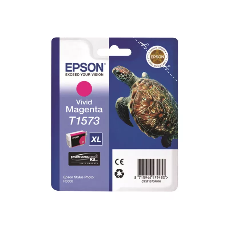 Tintes kasetne Epson T1573 purpura