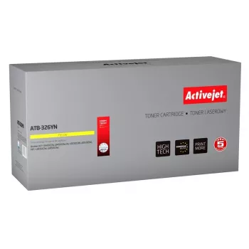Activejet ATB-326YN toneris (Brother TN-326Y aizstājējs; Supreme; 3500 lappuses; dzeltens)