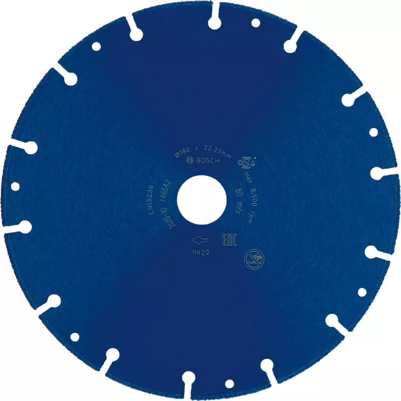 Bosch 2 608 900 535 rotējošā instrumenta slīpēšanas/slīpēšanas piederums Čuguns, Metāls, Plastmasa Griešanas disks