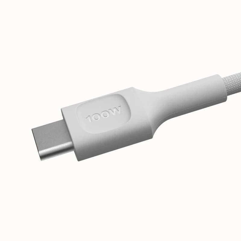 Kabelis USB-C-USB-C PowerStream 100W pīts 1,2m balts