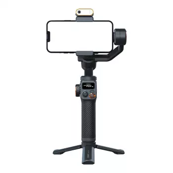 Smartphone camera stabilizer Hohem iSteady M6 Kit Melns 2600 mAh