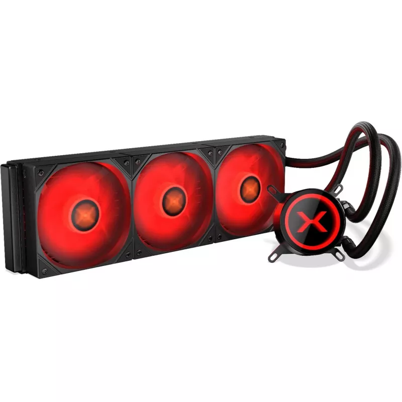 Dzesēšanas ventilators KRUX HydroX 360 ARGB, saderīgs ar 360 mm radiatoru, ARGB apgaismojums