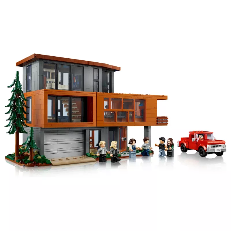 LEGO Cullen māja 21354 Ideas modelis — 1000+ detaļu modulārs būvkomplekts