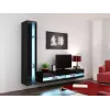 Cama plaukts VIGO NEW 180/40/30 melna/melni spīdīga