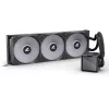Universāls šķidruma CPU dzesētājs Sharkoon S100 ARGB – 360 mm radiators, melns