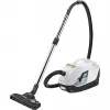 Cilindriskais putekļsūcējs Karcher DS 6 — sausā tīrīšana, 650 W, 2 L putekļu ietilpība, HEPA 13, 10,2 m darbības rādiuss, teleskopiskā caurule