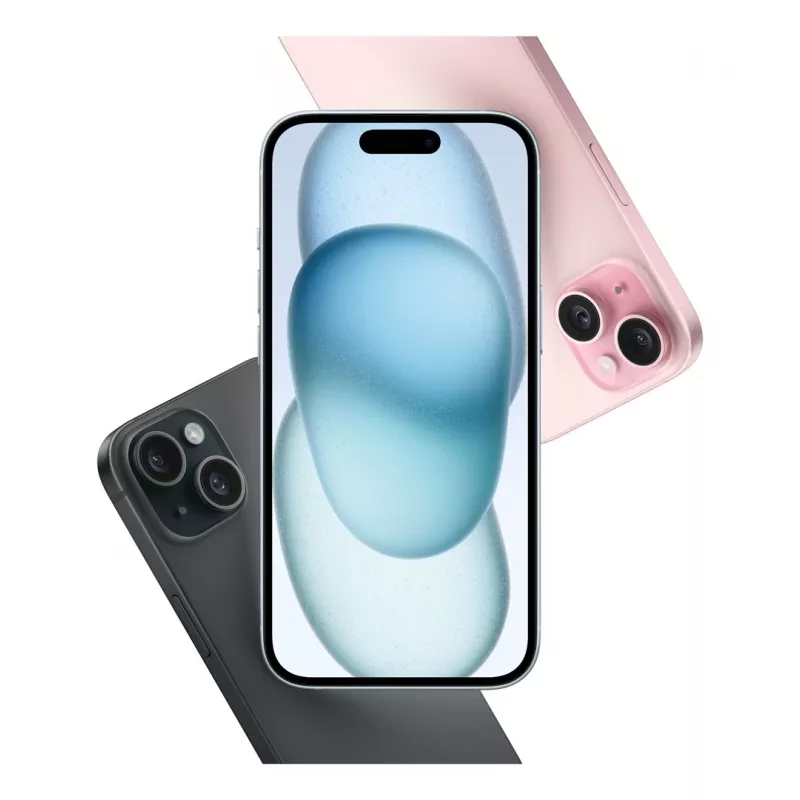 Apple iPhone 15 15.5 cm (6.1) Dual SIM iOS 17 5G USB Type-C 256 GB Blue