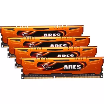 DIMM 32 GB DDR3-1600 (4x 8 GB) Quad-Kit, atmiņa F3-1600C10Q-32GAO, Ares, INTEL XMP, Lite mazumtirdzniecības iepakojumā