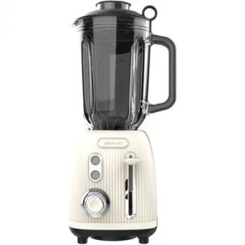 Galda mikseris CECOTEC Power Melns Titanium RetroBeige, 1200 W, 1,5 l bļoda