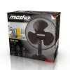 Mesko | Ventilators | MS 7309 | Galda ventilators | Melns | Diametrs 30 cm | Ātrumu skaits 3 | Svārstīšanās | 40 W | Nē