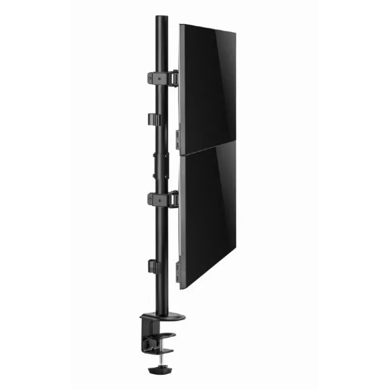 Monitora stiprinājums Gembird MA-D2-02, galda monitora kronšteins, maksimālā svara ietilpība 9 kg