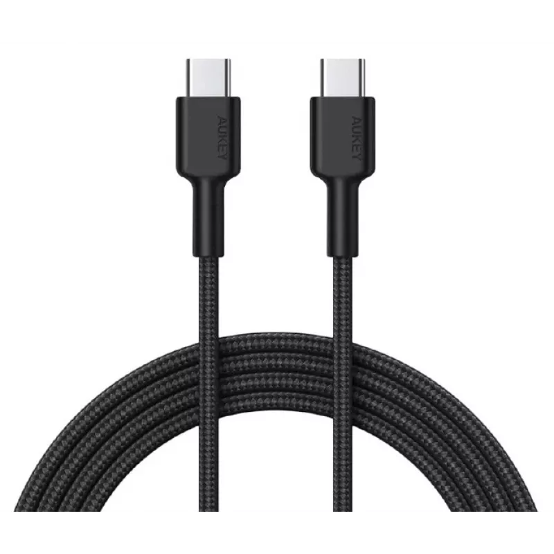 USB-C kabelis Aukey CB-CD45 0,9 m — USB Type-C uz USB-A, Quick Charge atbalsts