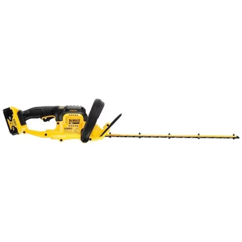 DEWALT DZĪVŽOGU TRIMMERIS 18V DCMHT563P1 550mm 1x5.0Ah
