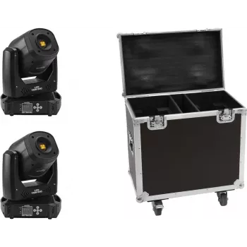 LED gaismas komplekts EUROLITE TMH‑S90 2x ar pārvaldības koferi