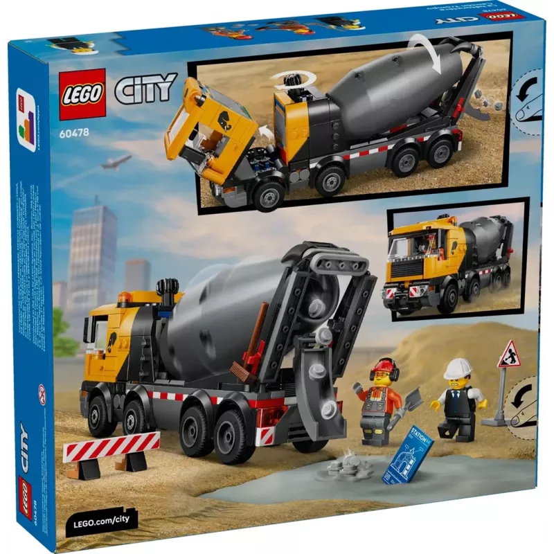LEGO CITY 60478 Cementa maisītājs