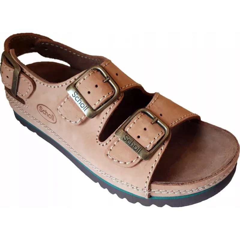 Ērtas Scholl AIR BAG BACK STRAP BRONZE sandales 39