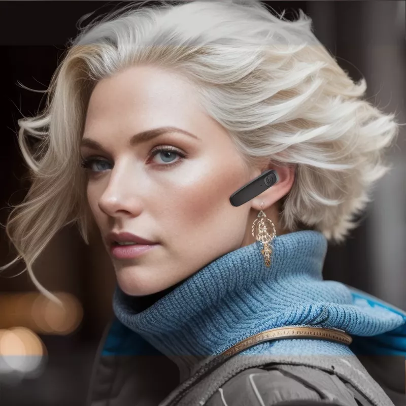 Austiņas Tellur Bluetooth Headset Vox 155 Melnas