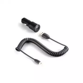 Auto lādētājs HTC CC C200 mobilajam tālrunim melns
