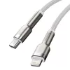 Baseus Cafule kabelis 2m Lightning uz USB C ātrai uzlādei un datu pārsūtīšanai