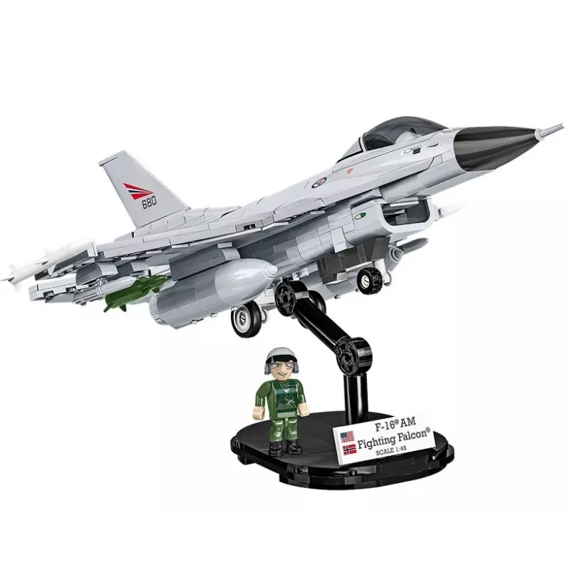 Cobi Building Set F-16AM Fighting Falcon, 495 gab., mēroga modelis