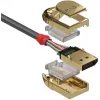 Lindy 10m DisplayPort 1.2 kabelis, Gold Line
