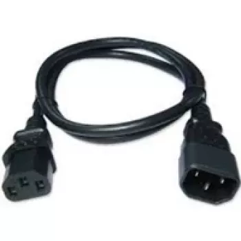 Zebra CS-CAB-IEC-L strāvas kabelis melns 1 m C13 savienotājs C14 savienotājs