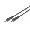Audio savienojuma kabelis stereo Digitus AK-510100-025-S