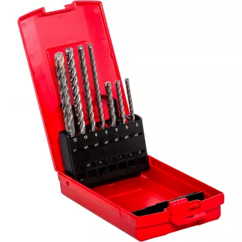 Āmura urbju komplekts Quattric II Set, SDS plus (5-daļu, Ø 5-12 mm)