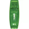 USB zibatmiņa Emtec 64 GB USB Type-A 2.0 zaļa ECMMD64G2C410