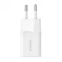 Baseus P10110909213-00 USB-C GaN5 mini 25W tīkla lādētājs Balts