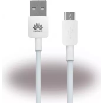 Micro USB kabelis HUAWEI HL0998, 1 m, balts