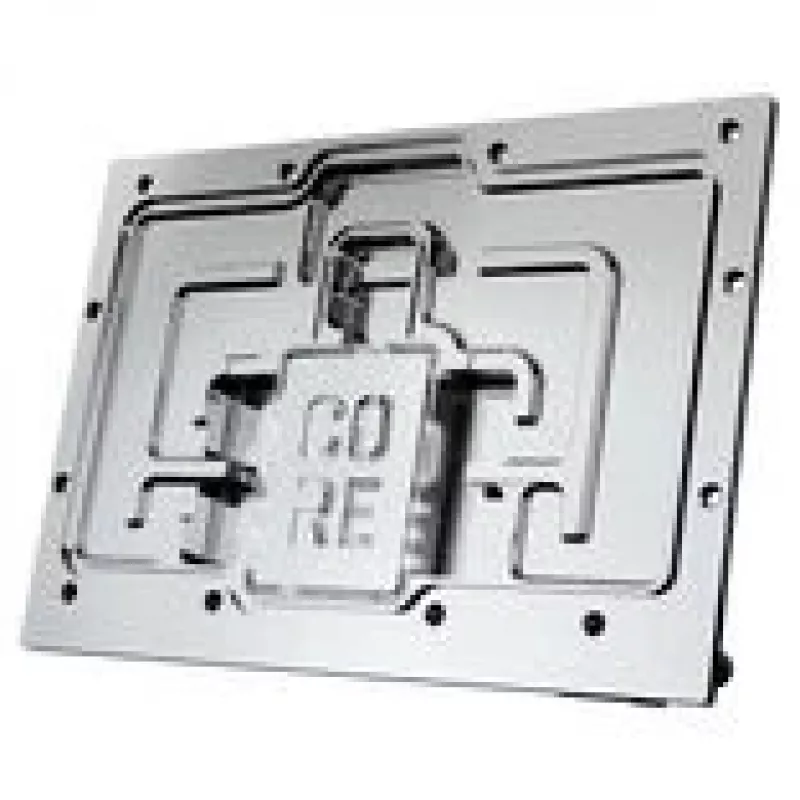 Grafikas karte Alphacool Core RX 9070 XT Taichi Transparent Chrome ar aizmugures plāksni