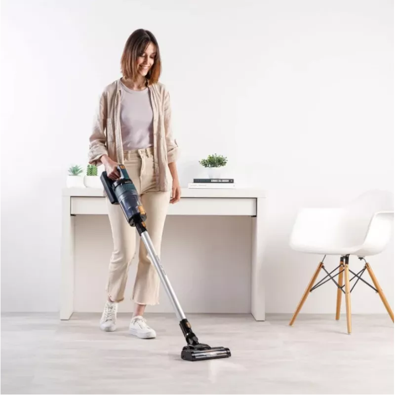 Bezvadu putekļsūcējs ar mopa funkciju Taurus Homeland Ultimate Digital Wash